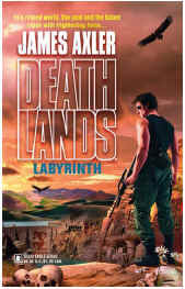 Deathlands #73: Labyrinth - In the ancient canyons of New Mexico, the citizens of Little Pueblo prepare to sacrifice Ryan and his companions to demons locked inside a twentieth-century dam project. But in a world where nuke-spawned predators feed upon weak and strong alike, Ryan knows avenging eternal spirits aren't part of the game. Especially when these freaks spit yellow acid-and their creators are the whitecoat masterminds of genetic recombination, destroyed by their mutant offspring born of sin and science gone horribly wrong…